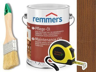 Remmers Pflege-Ol olej do tarasu ORZECH 2,5L