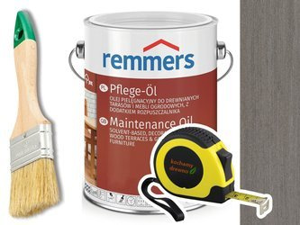 Remmers Pflege-Ol olej do tarasu GRAFITOWY 5L