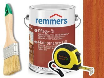 Olej do drewna Remmers Pflege-Ol  MAHOŃ 2,5L